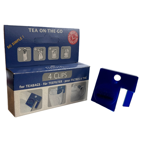 Teefilter Clip aus Kunststoff