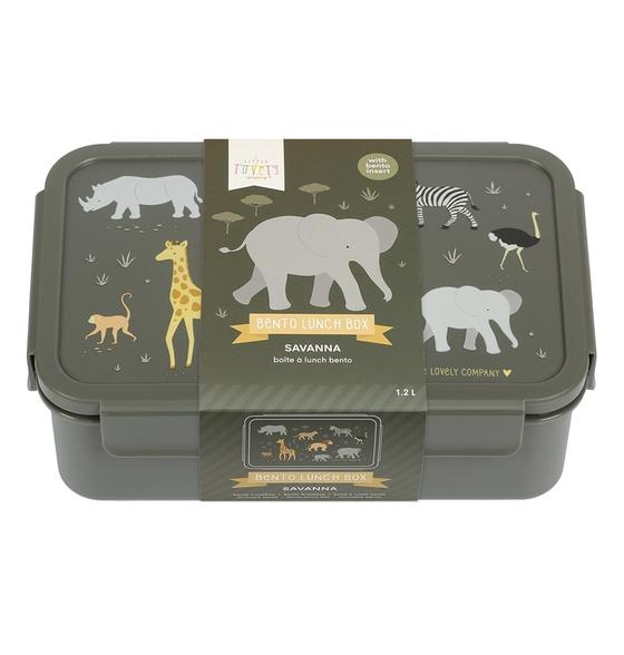 A Little Lovely Company Brotdose Bento Lunchbox Savanne