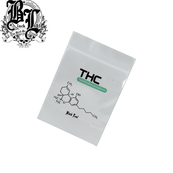 Zip-Bags, Black Leaf®, 40x60mm, THC