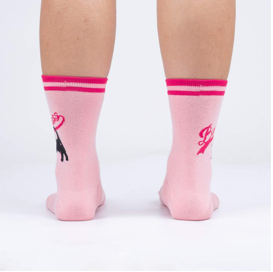 SOCK it to me Strümpfe BAD ASS CAT W0410 - rosa-pink