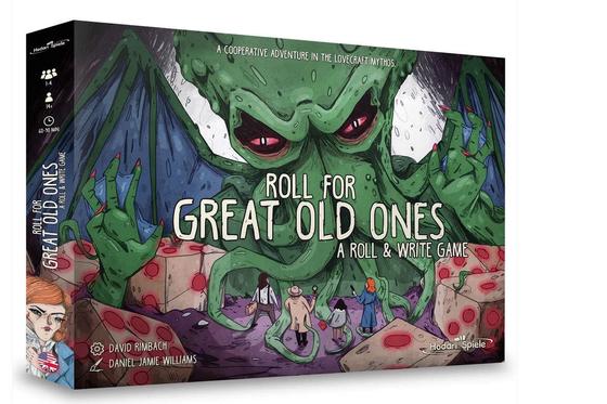 Roll For the Great Old Ones-A Roll & Write Game(Deutsche Version) - Hodari Spiele