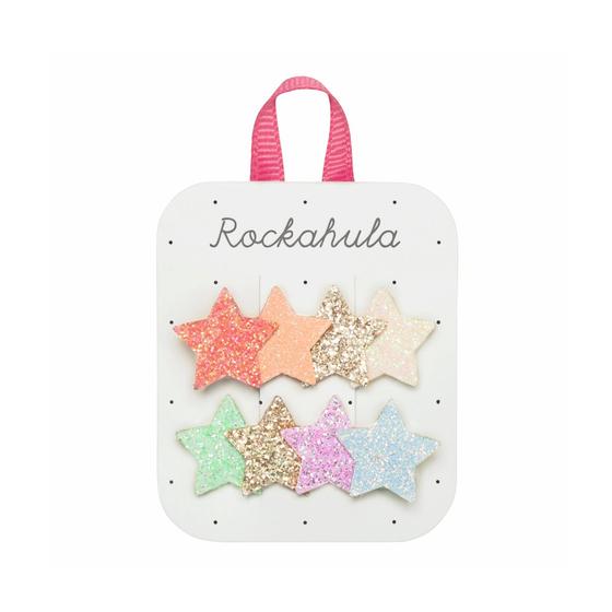 Rockahula Kids Haarspangen Rainbow Shimmer Star