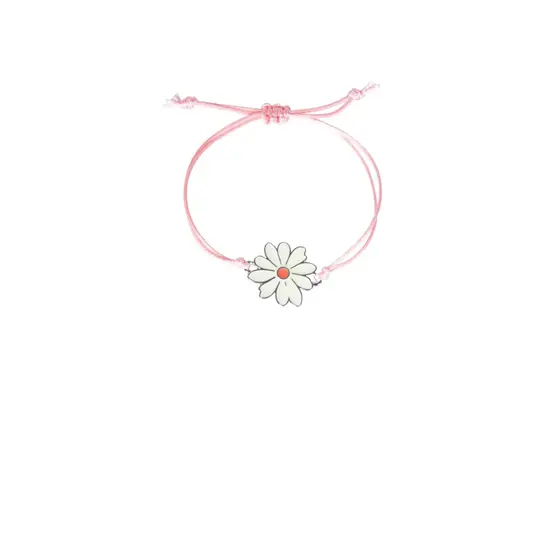 Global Affairs Armband Blume Weiß