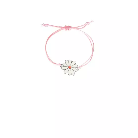 Global Affairs Armband Blume Weiß
