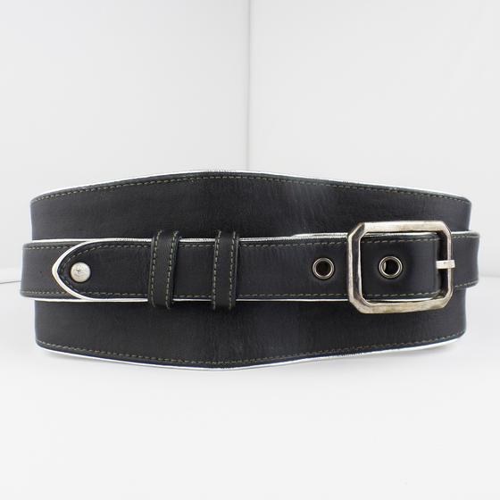 goldmarie Taillengürtel PURE schwarz-silber 