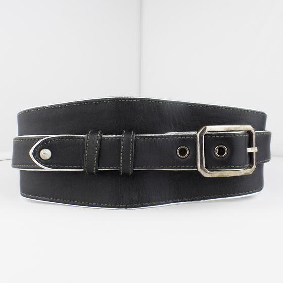 goldmarie Taillengürtel PURE schwarz-silber 