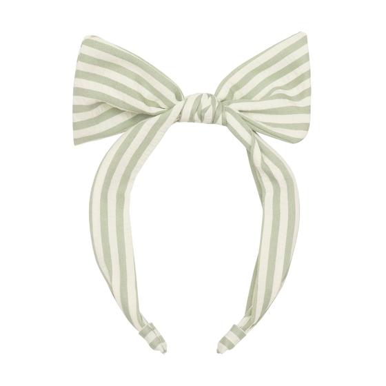 Rockahula Kids Haarreif Green Stripy Tie
