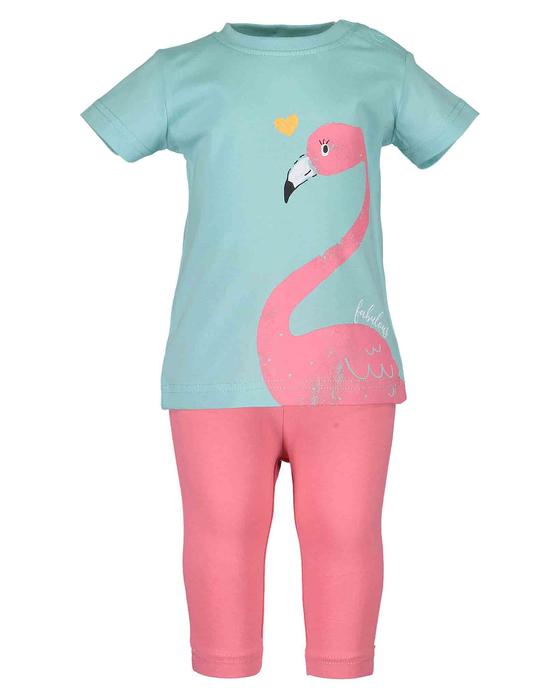 2-teiliges Set "Flamingo", T-Shirt und Capri-Leggings