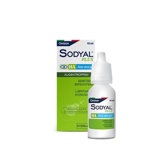 Sodyal Plus Augentropfen/Augengel mit Aloe Vera Gel