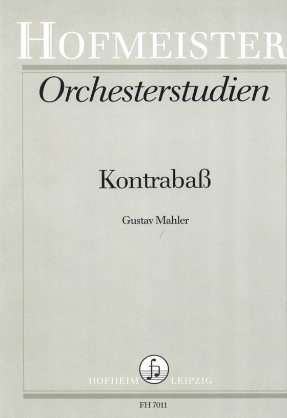 Orchesterstudien für Kontrabaß: Gustav Mahler