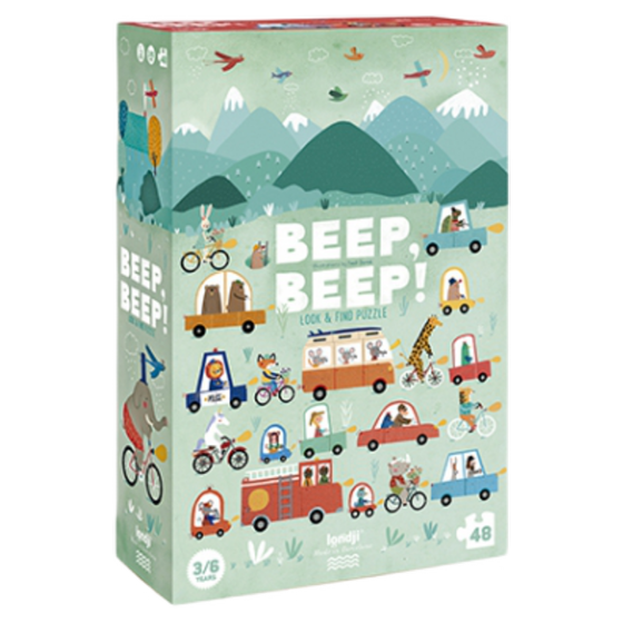 Londji Puzzle Beep, Beep 48 Teile
