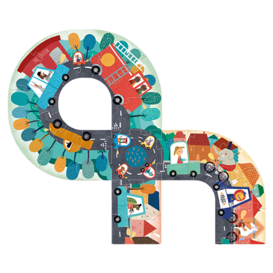Londji Puzzle Beep, Beep 48 Teile
