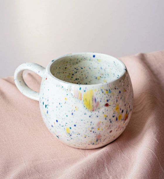 Tasse | Partyball-Tasse / Kaffeebecher - Weiß