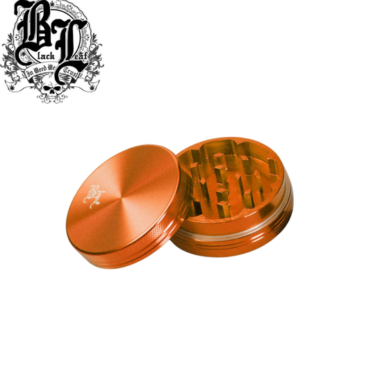 Grinder, Black Leaf®, Anodisiert, Blau, 2-tlg.
