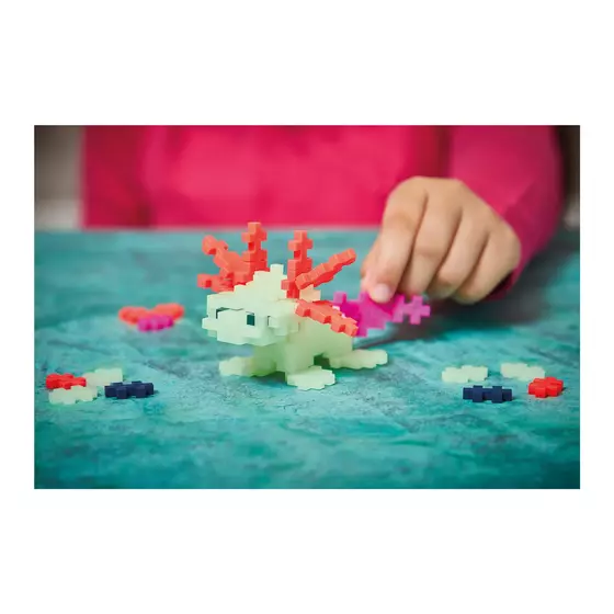 Plus Plus 100 Kreativ Bausteine Axolotl
