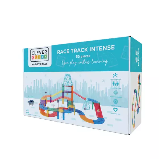Cleverclixx Race Track Intense | 65 Teile
