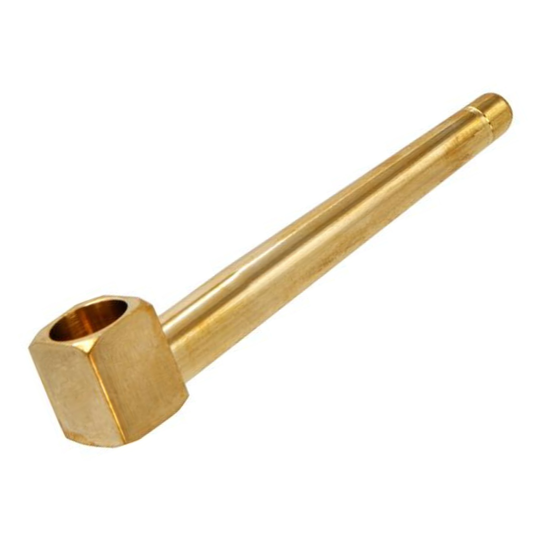 Metallpfeife, Roller Pipe, Gold