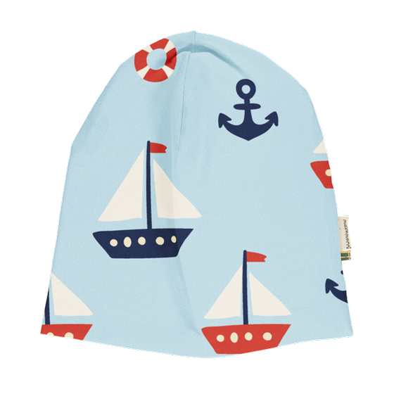 Beanie "Sailboat", Biobaumwolle, GOTS-zertifiziert