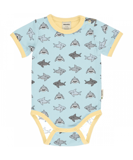 Body "Salty Shark", Biobaumwolle, GOTS-zertifiziert
