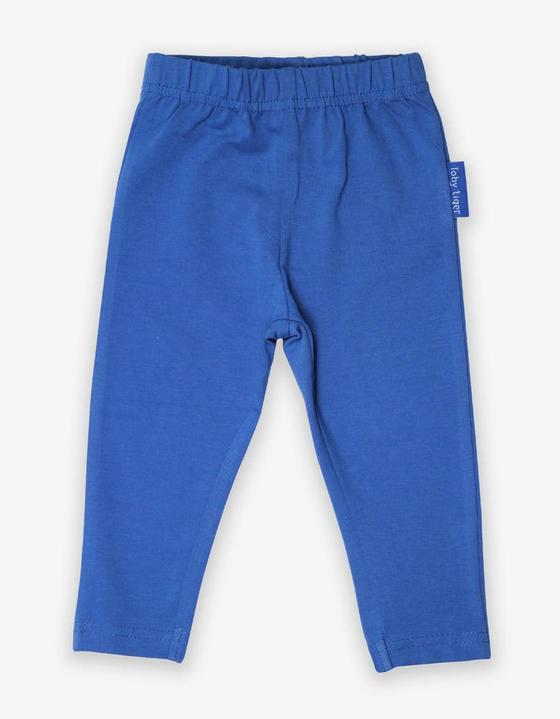 Leggings, Biobaumwolle, GOTS-zertifiziert, blau