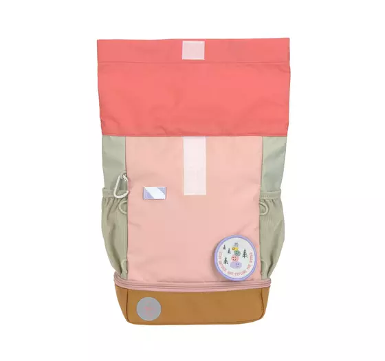 Lässig Kindergartenrucksack Rolltop - Sunny Explorer Rosa Pink
