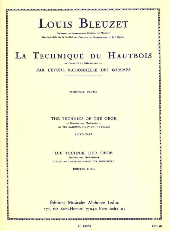 Die Technik der Oboe 3