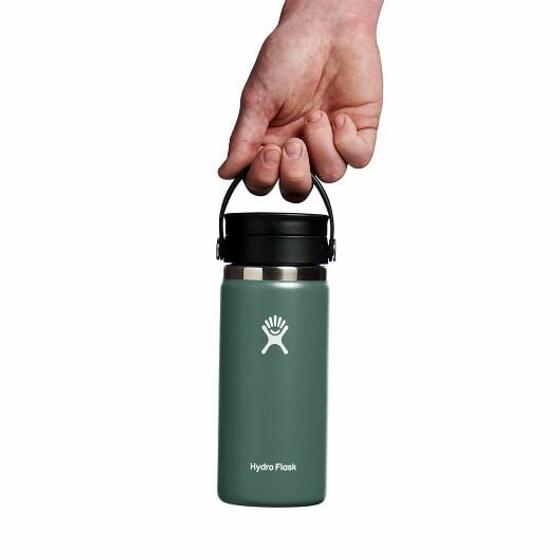 Hydro Flask 12OZ Black, 305 ml, Flex Kappe für Kaffee oder Tee