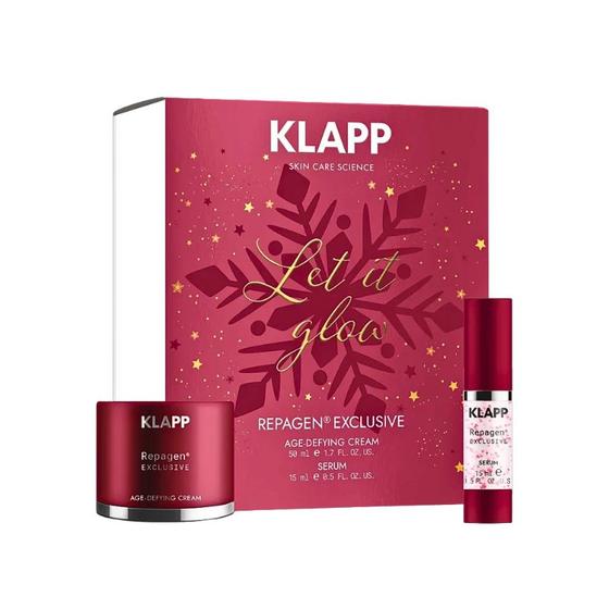 Klapp Repagen® Exclusive Face Care Set – Repagen Exclusive Cream 50ml +  Repagen Exclusive Serum 15ml
