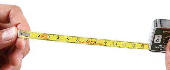 Penco Maßband Khaki Metric Scale, 2m