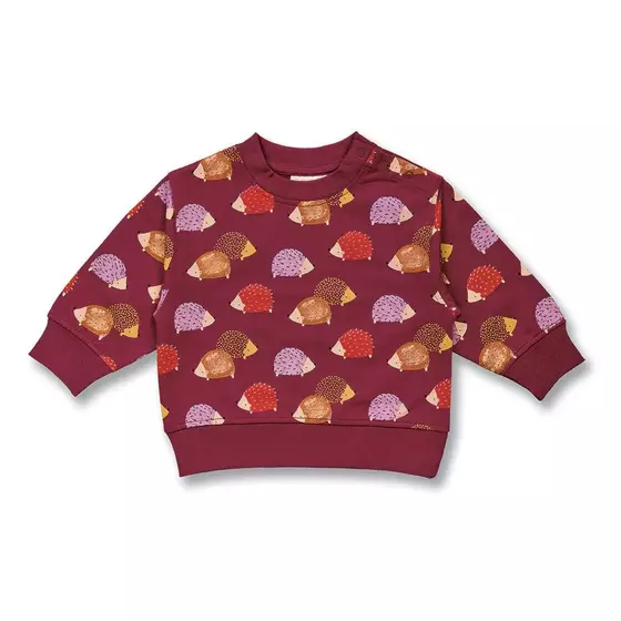 Sense Organics Sweatshirt Siam Igel Weinrot