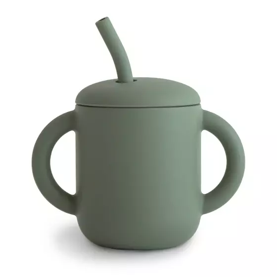 Mushie Silicon Training Cup Dried Thyme