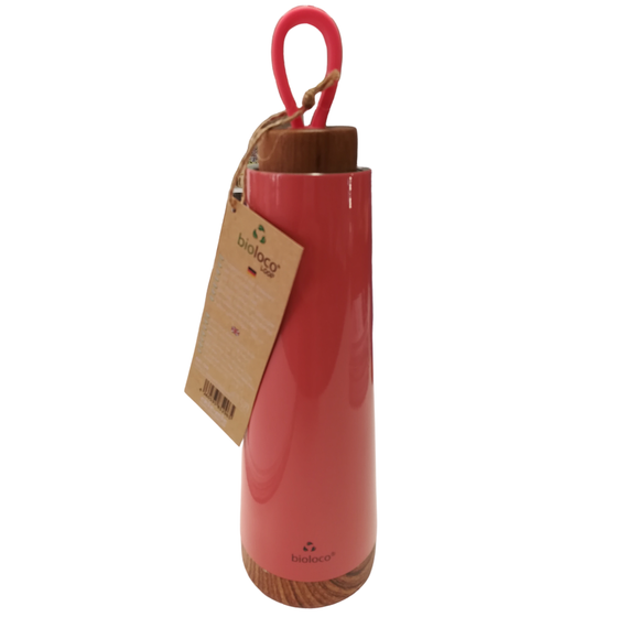 Thermoskanne | Thermobecher / Trinkflasche Loop - Koralle 