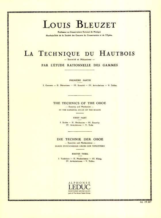 Die Technik der Oboe 1