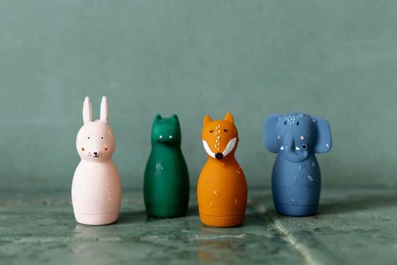 Trixie Badespielzeug Spritztiere Mrs. Rabbit & Mr. Fox