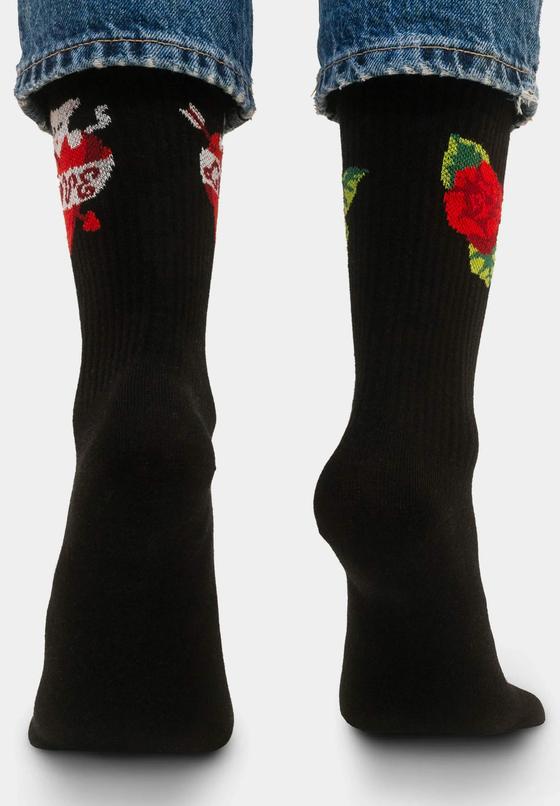 Socken Sport Organic Katze Black von Kabak