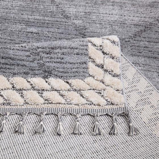 TT Valencia Teppich 160x230 cm grau beige