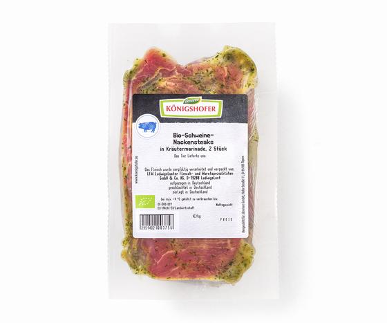 Bio Schweine Nackensteak Kräuter