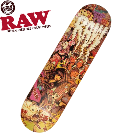 Skateboard Deck, RAW®, Japan & Classic, Rückseite