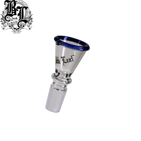 Glaskopf, Black Leaf®, Blauer Rand, 18er