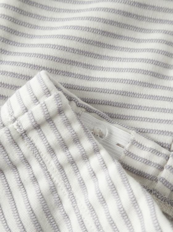 Name It Hose Streifen Lavender Gray