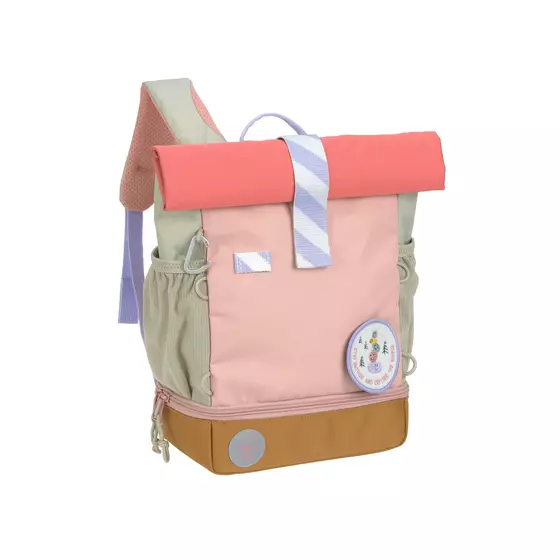 Lässig Kindergartenrucksack Rolltop - Sunny Explorer Rosa Pink