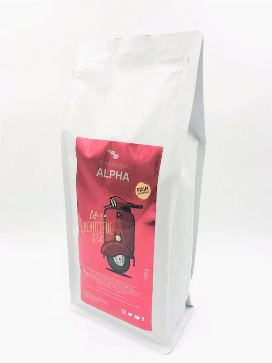 Alpha Röstung Schönbergers Kaffeegreissler