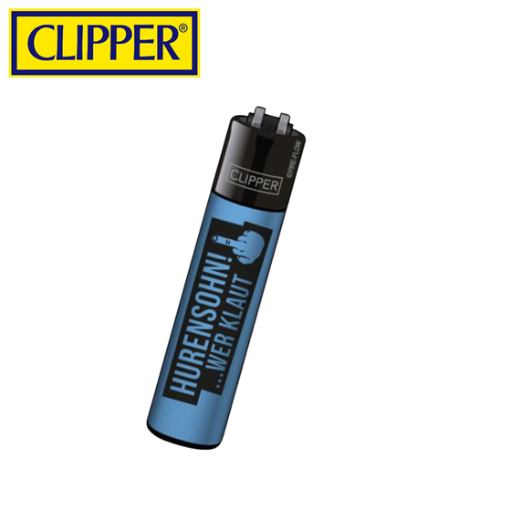 Feuerzeug, CLIPPER®, Hurensohn, Türkis