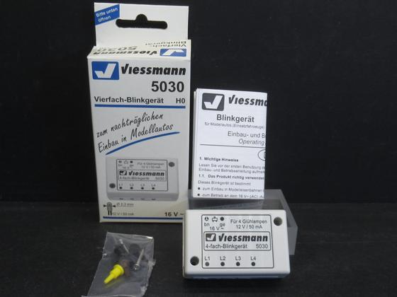 Viessmann 5030  Vierfach-Blinkelektronik Spur H0