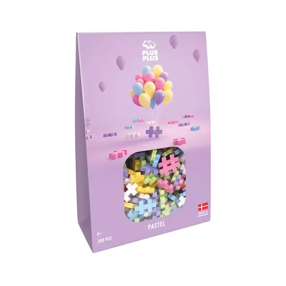 Plus Plus 300 Kreativ Bausteine Pastell