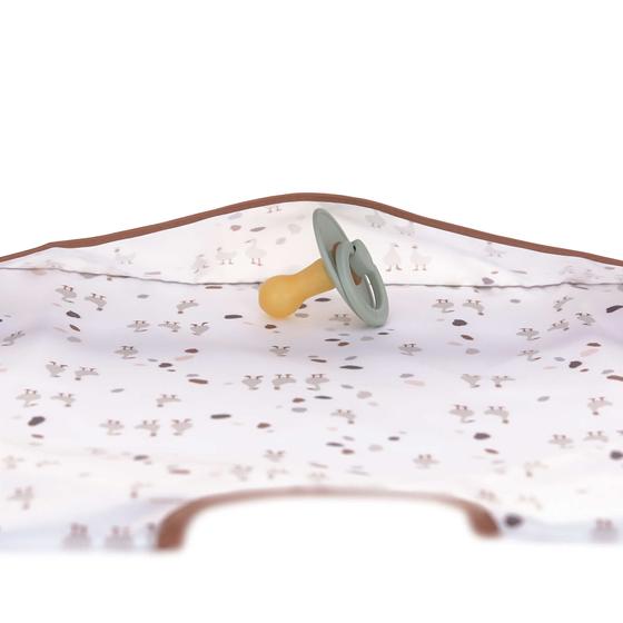 Lässig Lätzchen - Long Sleeve Bib 2 St. Tiny Farmer Goose