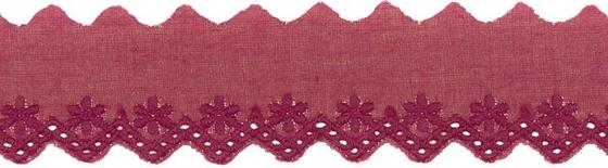 Spitzenborte 35mm beere 189003 793