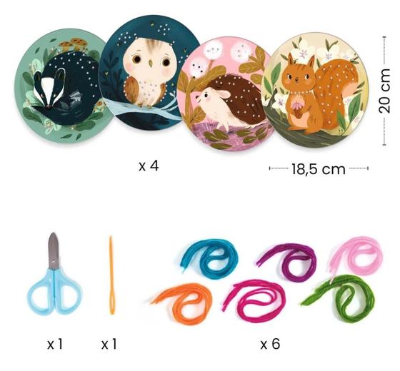 Djeco Basteln Sticken