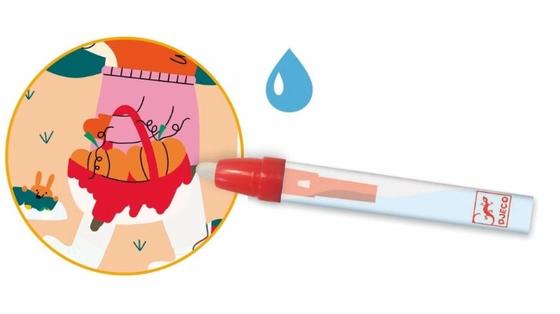 Djeco Zauber Malbilder 4 Jahreszeiten