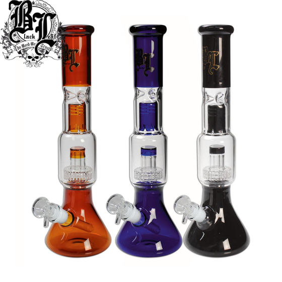 Perkolatorbong, Black Leaf®, Multi-Level, Blau